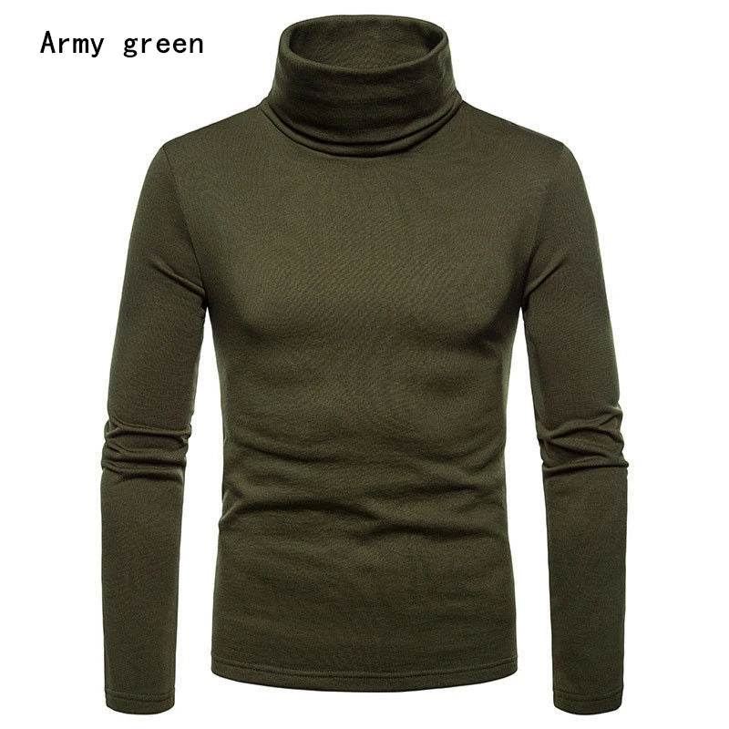 Buy Center Men's Turtleneck Sweater - Slim Fit Thermal Pullover - Buy Center UK