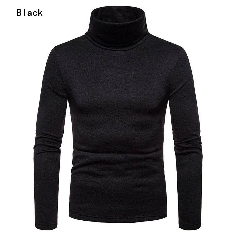 Buy Center Men's Turtleneck Sweater - Slim Fit Thermal Pullover - Buy Center UK