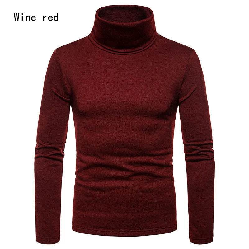 Buy Center Men's Turtleneck Sweater - Slim Fit Thermal Pullover - Buy Center UK