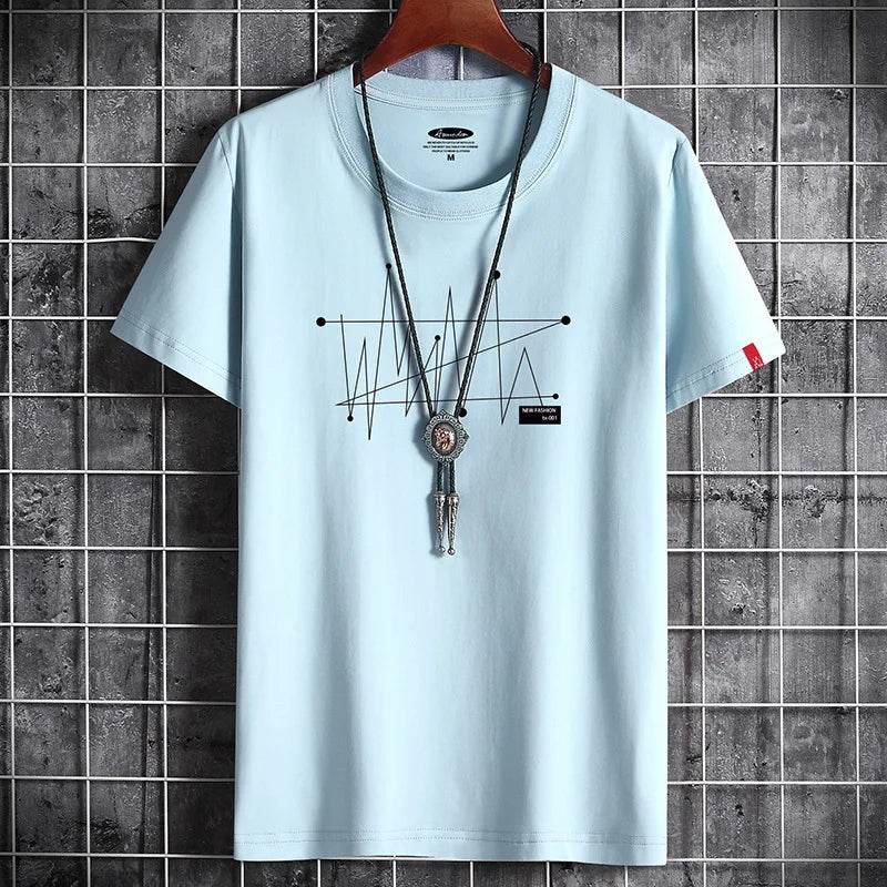 Buy Center Manga Oversize Tee - 100% Cotton Short Sleeve T-Shirt - Buy Center UK