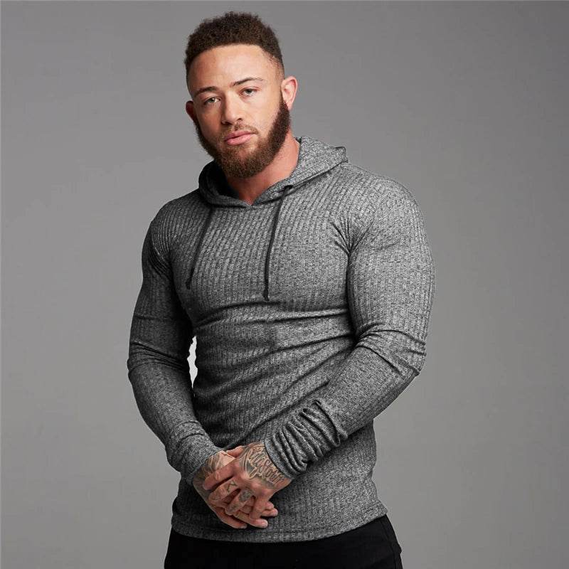 Buy Center Men's Warm Hooded Sweaters - Slim Fit Turtleneck Styles - Buy Center UK