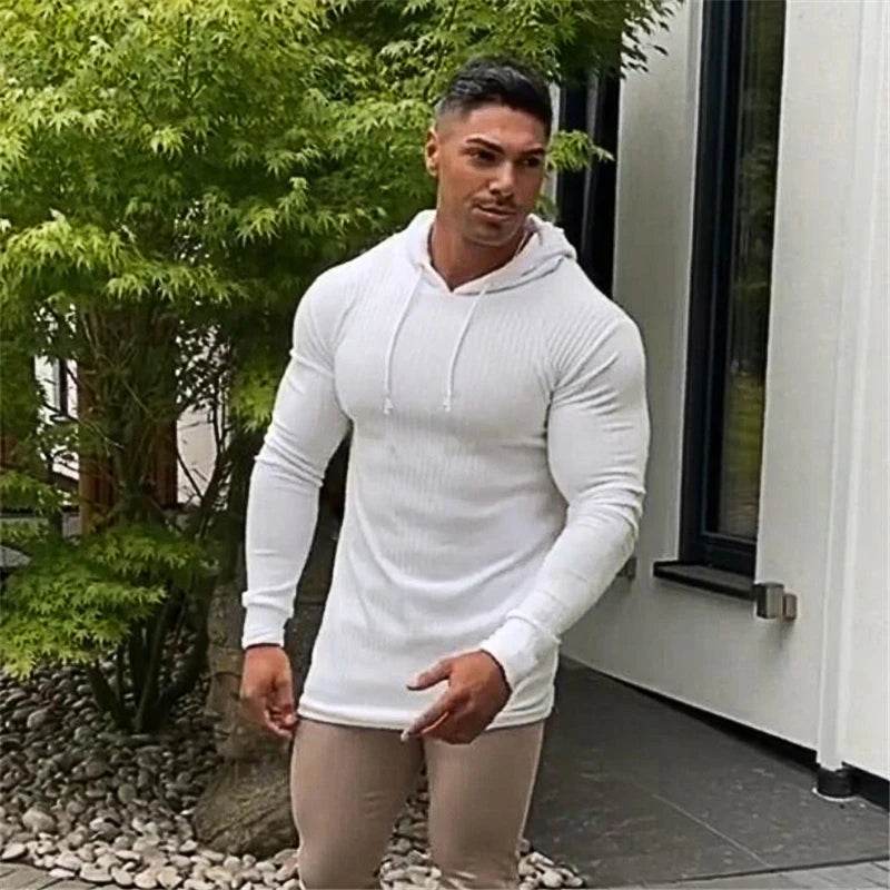 Buy Center Men’s Warm Hooded Sweater - Slim Fit Turtleneck Pullover - Buy Center UK