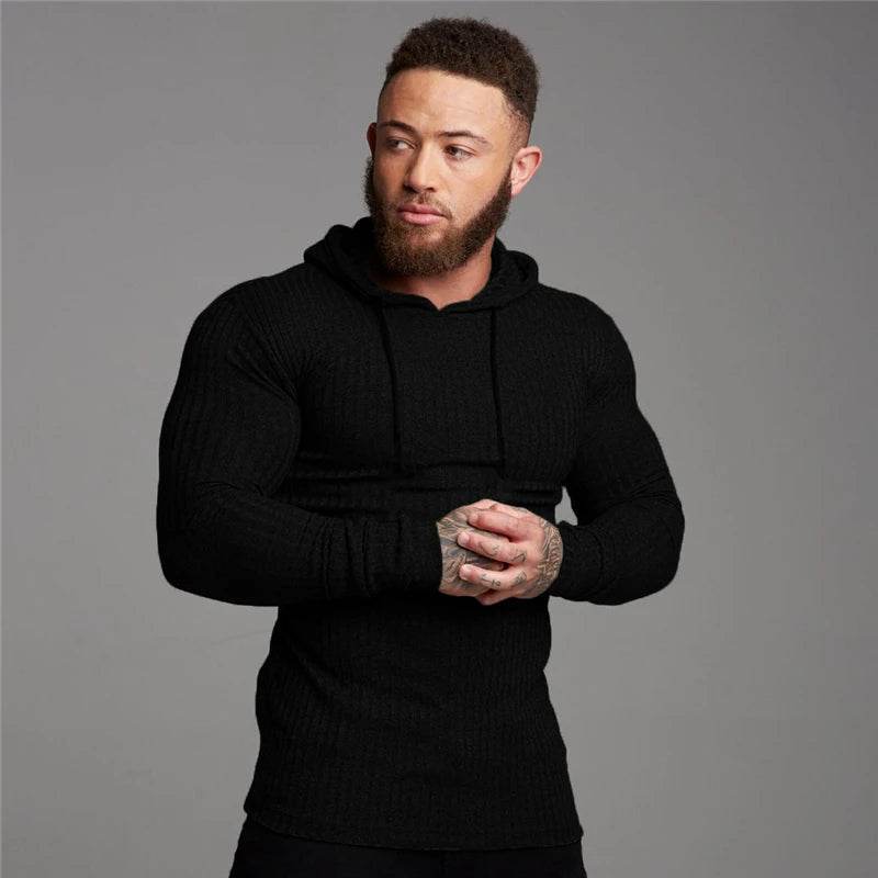 Buy Center Men's Warm Hooded Sweaters - Slim Fit Turtleneck Styles - Buy Center UK