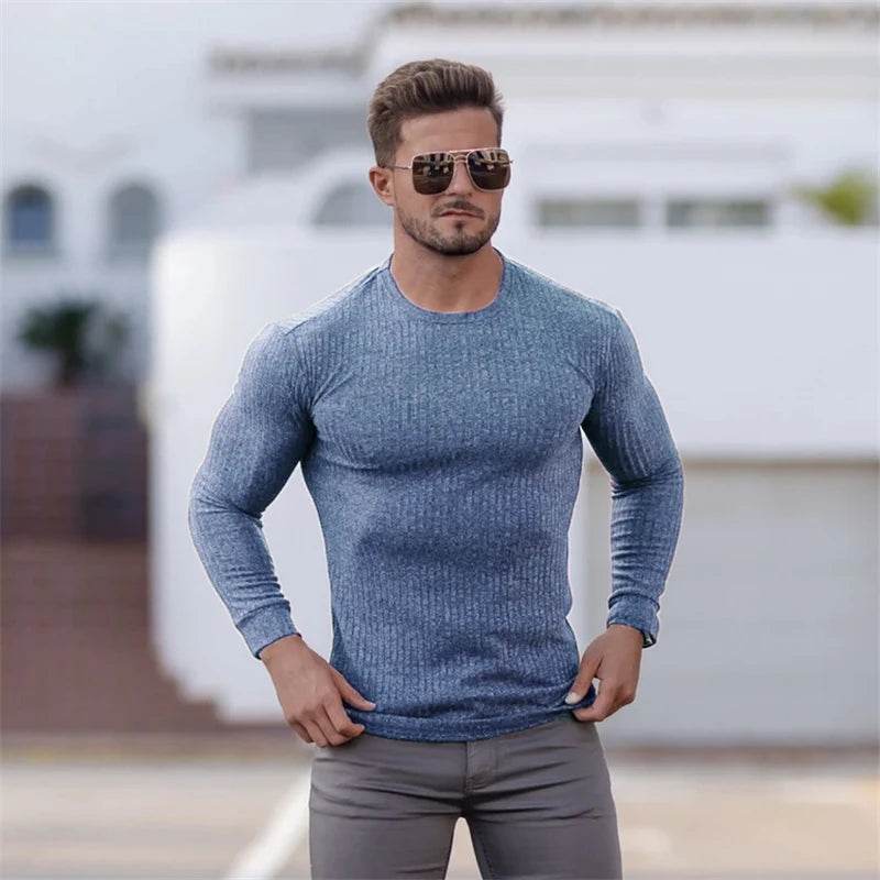 Buy Center Men’s Warm Hooded Sweater - Slim Fit Turtleneck Pullover - Buy Center UK
