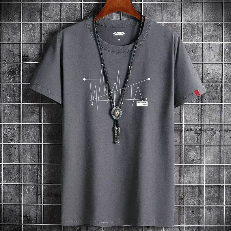 Buy Center Manga Oversize Tee - 100% Cotton Short Sleeve T-Shirt - Buy Center UK