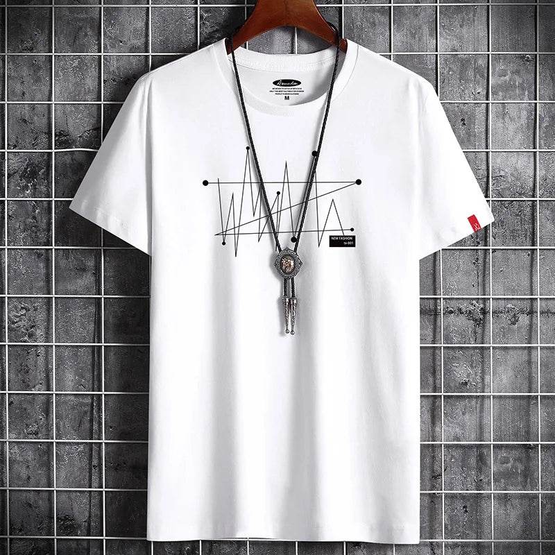 Buy Center Manga Oversize Tee - 100% Cotton Short Sleeve T-Shirt - Buy Center UK