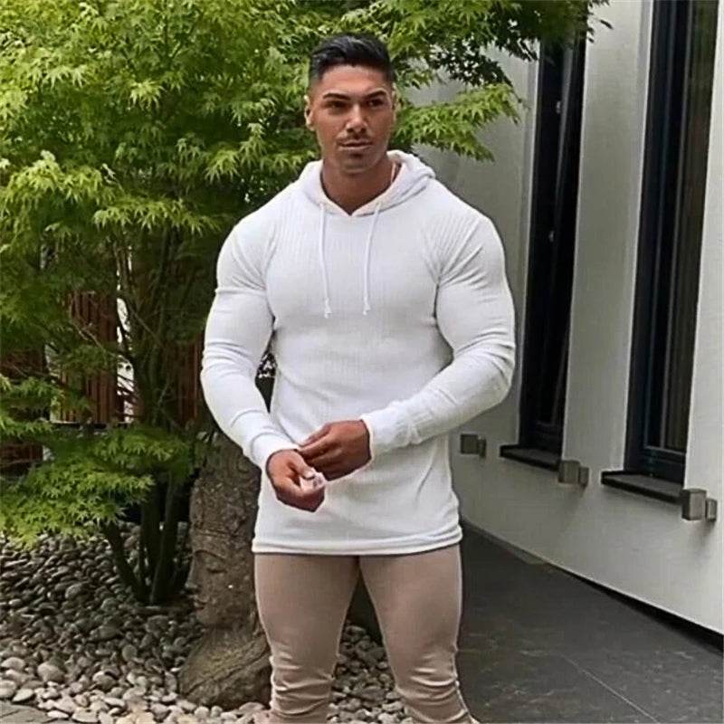 Buy Center Men’s Warm Hooded Sweater - Slim Fit Turtleneck Pullover - Buy Center UK
