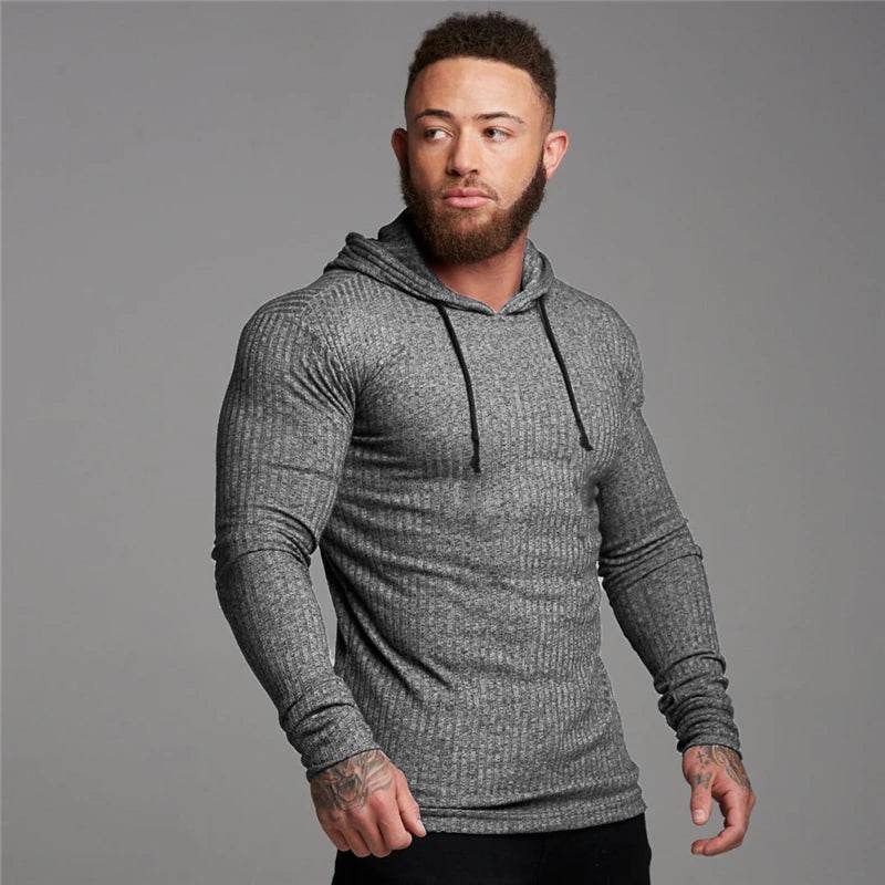 Buy Center Men's Warm Hooded Sweaters - Slim Fit Turtleneck Styles - Buy Center UK