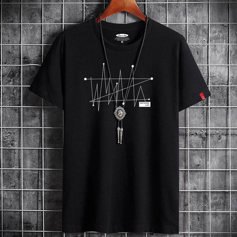 Buy Center Manga Oversize Tee - 100% Cotton Short Sleeve T-Shirt - Buy Center UK