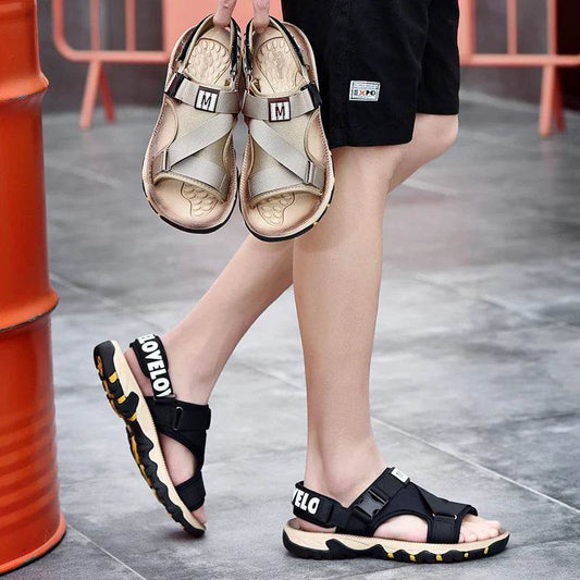 Buy Center Classic Men's Summer Sandals - Lightweight Leather Style - Buy Center UK