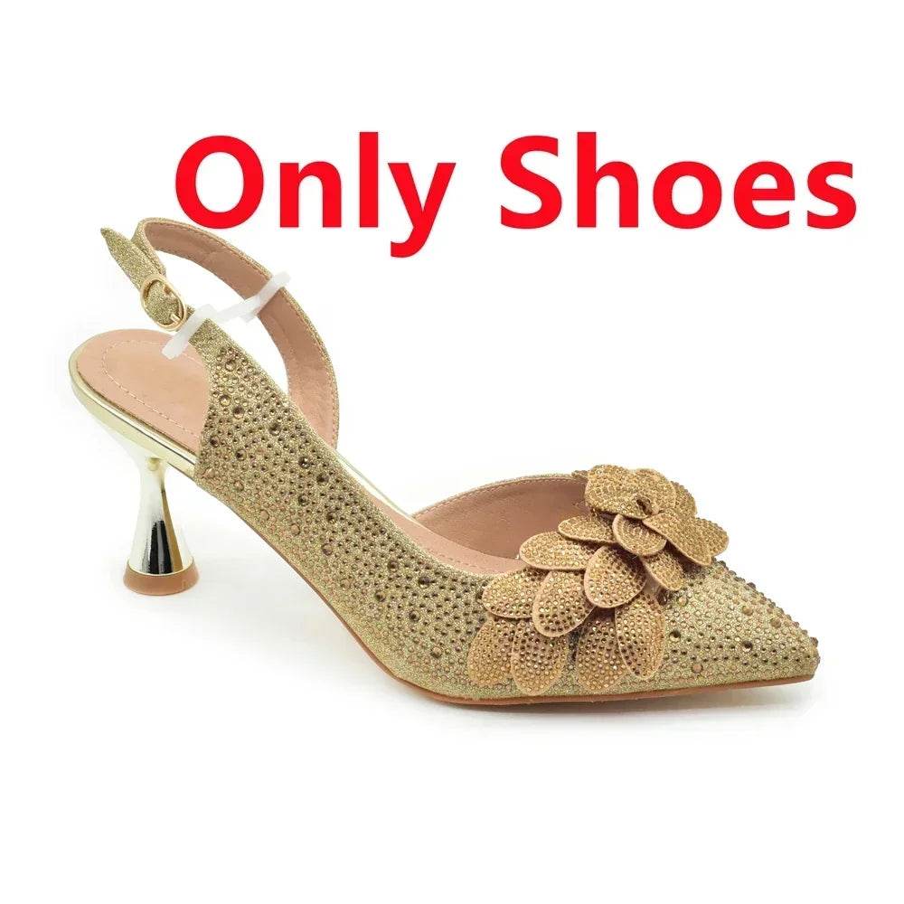 Buy Center Luxury Italian Women’s Shoe and Bag Set - High Heel Pumps - Buy Center UK
