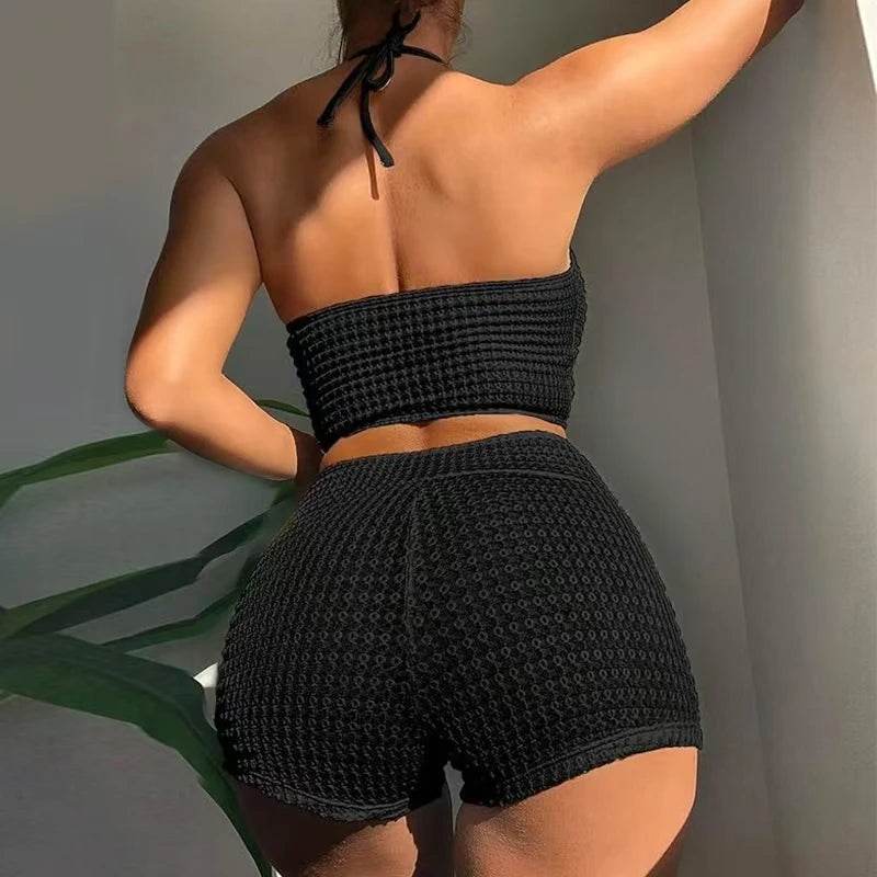 Buy Center Sexy High Waist Bikini - 2025 High Neck Swimwear - Buy Center UK