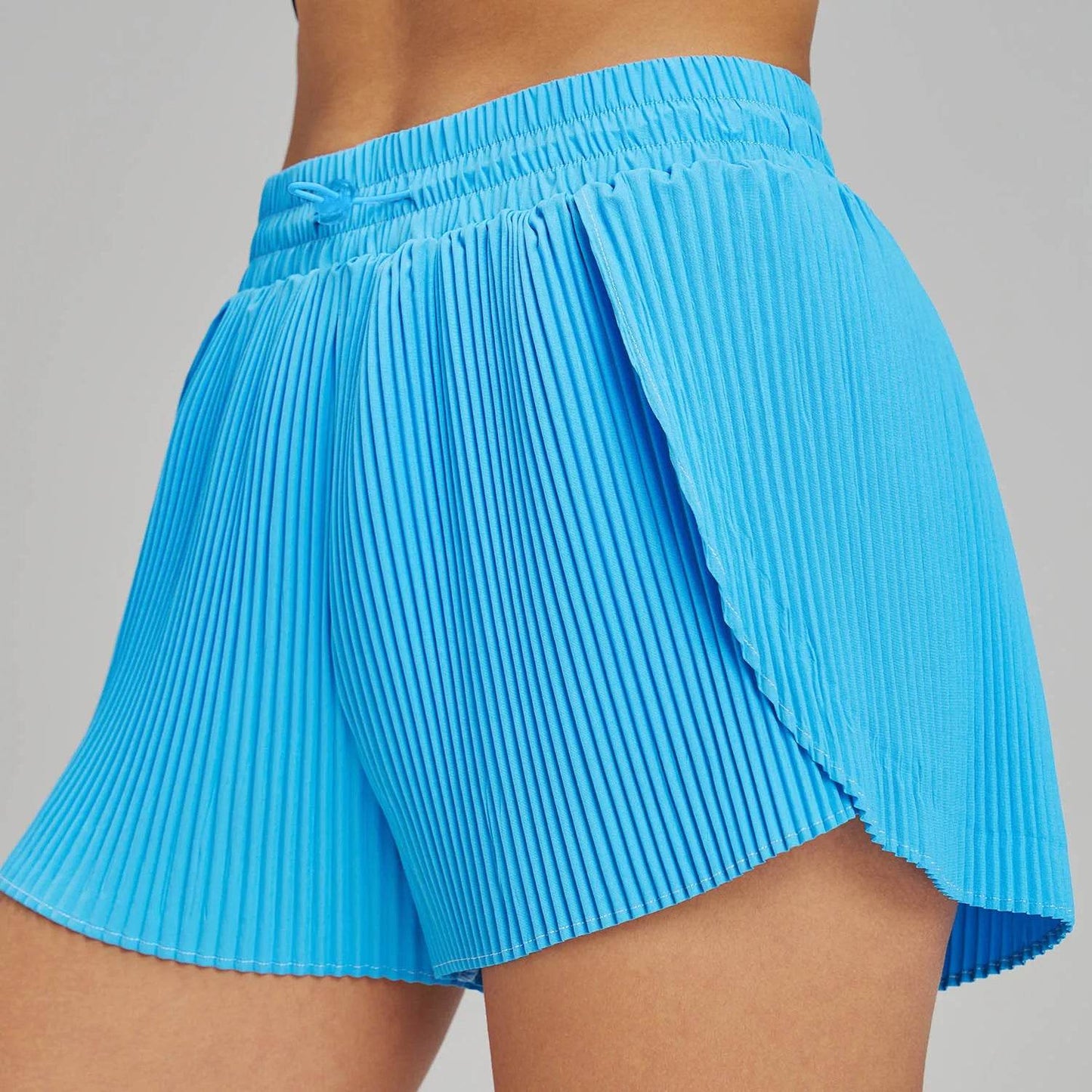 Buy Center Women's Yoga Shorts - Pleated Skirt, Quick Dry Design - Buy Center UK