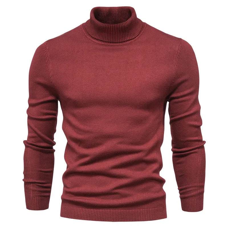 Buy Center Men’s Winter Turtleneck Sweater - Warm Slim Fit Casual - Buy Center UK