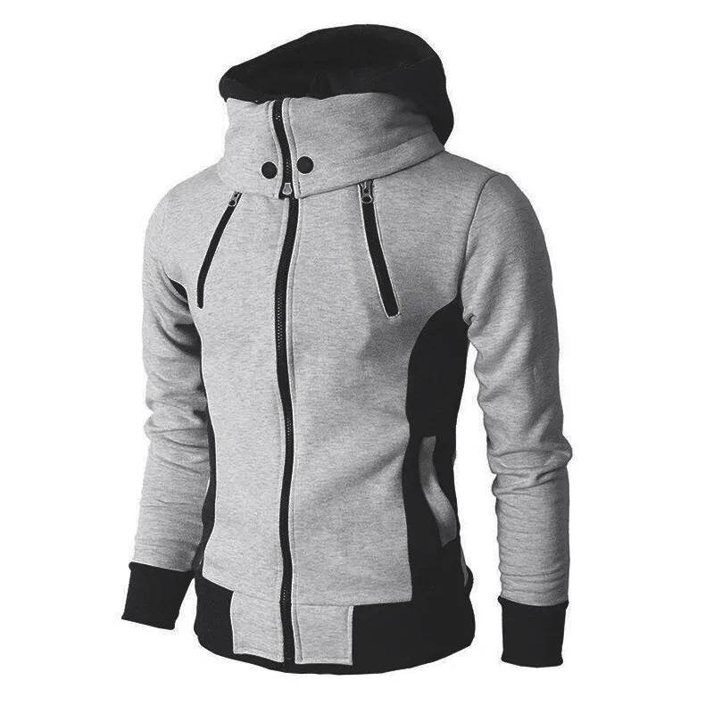 Buy Center 2024 Men’s Long Sleeve Zipper Hoodie - Slim Fit Style - Buy Center UK