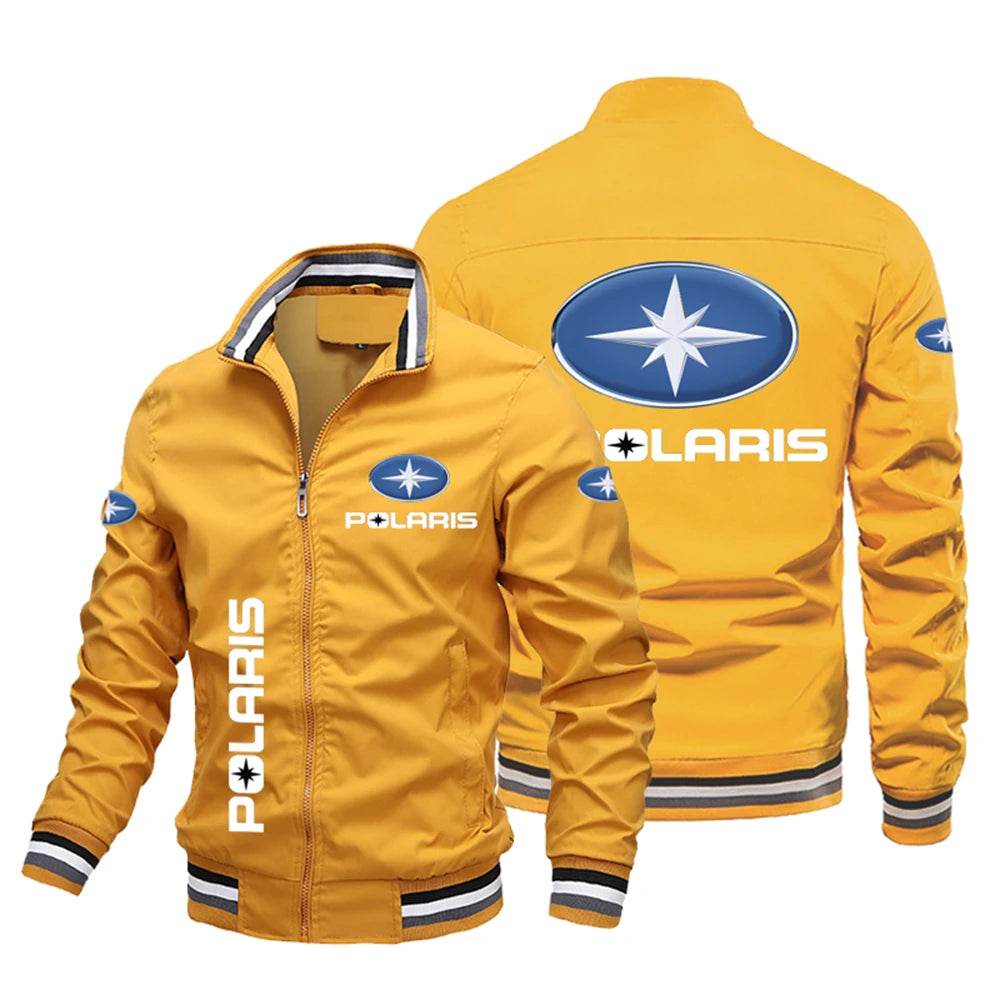 Polaris Men's Outdoor Jacket - All Terrain Vehicle Print, Stylish & Durable - Buy Center UK