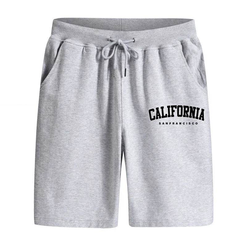 Buy Center Men’s Walking Shorts - Stylish California Print Knee-Length - Buy Center UK