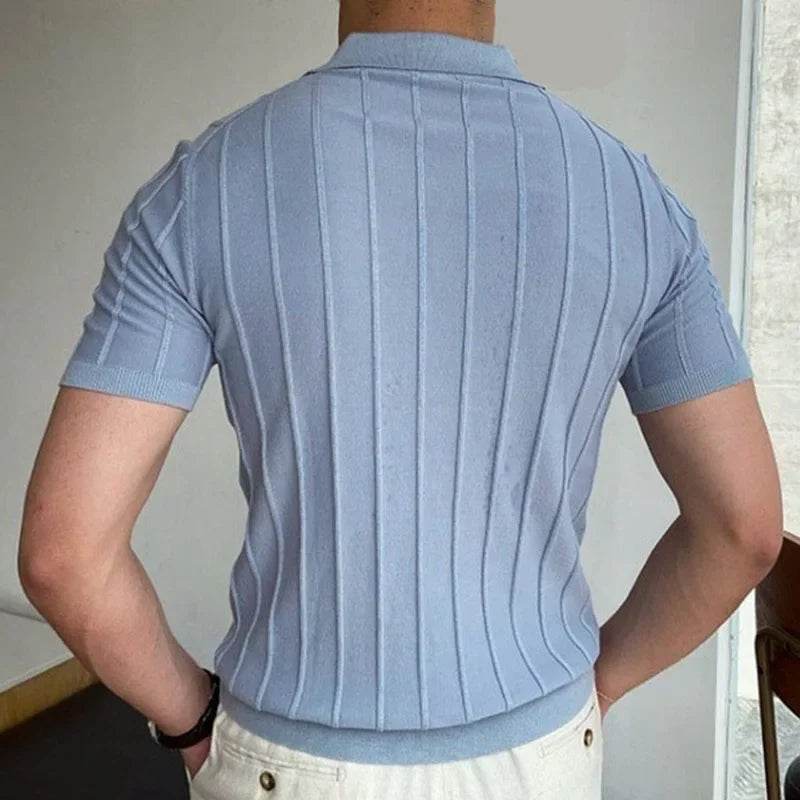 Buy Center Men's Short-Sleeved Polo Shirt - Business Casual Style - Buy Center UK