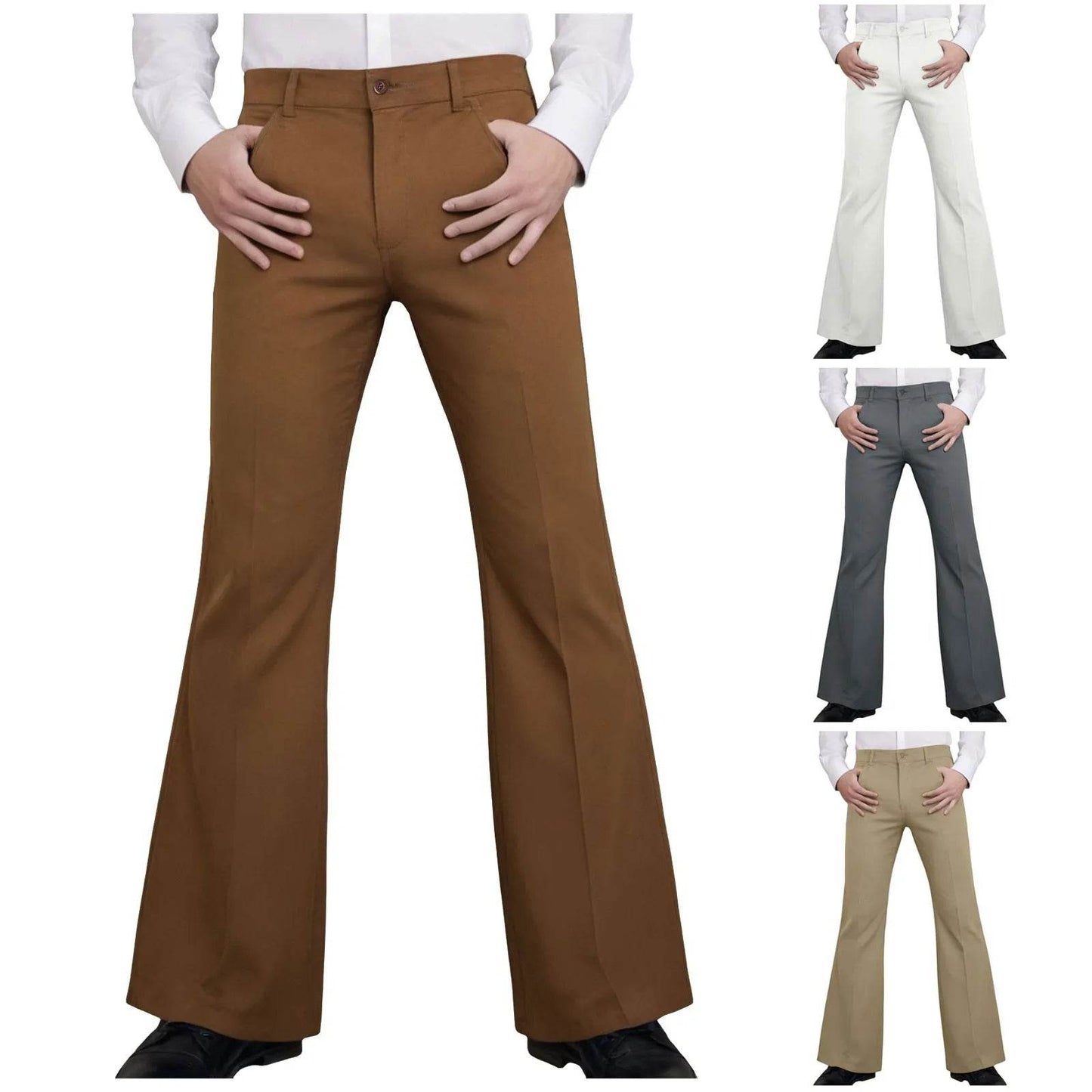 Buy Center Men's Slim Fit Cargo Pants - Fleece Sports Track Pants - Buy Center UK