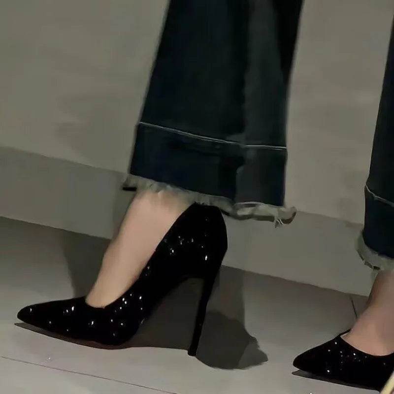 Buy Center 10cm High Heels - Sexy Sequins Summer Fashion Pumps - Buy Center UK