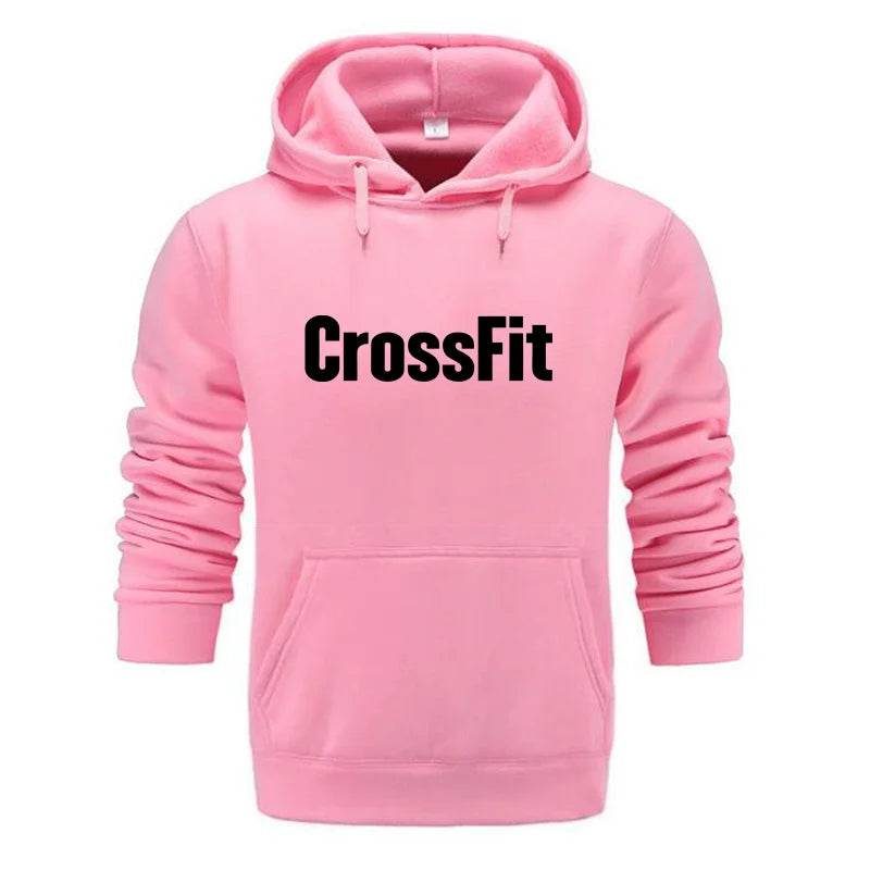 Buy Center Men's CrossFit Sweatshirt - Stylish Black Print Hoodie - Buy Center UK
