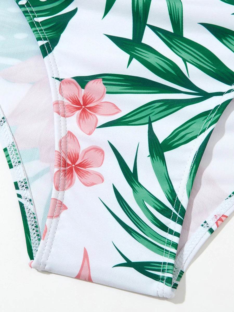 2025 Large Plus Size Halter Bikini - High Waist 3 Piece Swimwear - Buy Center UK