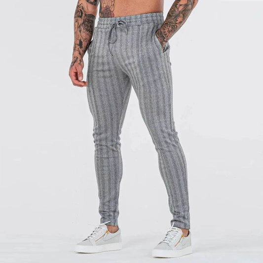 Custom Logo Men's Gym Pants - Flared Streetwear & Comfort Fit - Buy Center UK