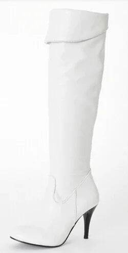 Buy Center Women's Over Knee Boots - Thin High Heels, Plus Sizes 34-50 - Buy Center UK