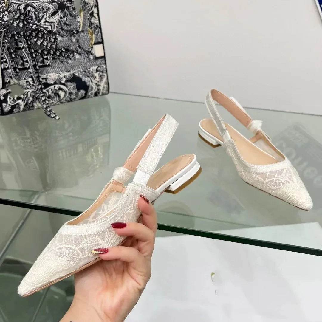 Trendy Fairy Tale Lace Mesh High Heels - Buy Center Women's Sandals - Buy Center UK