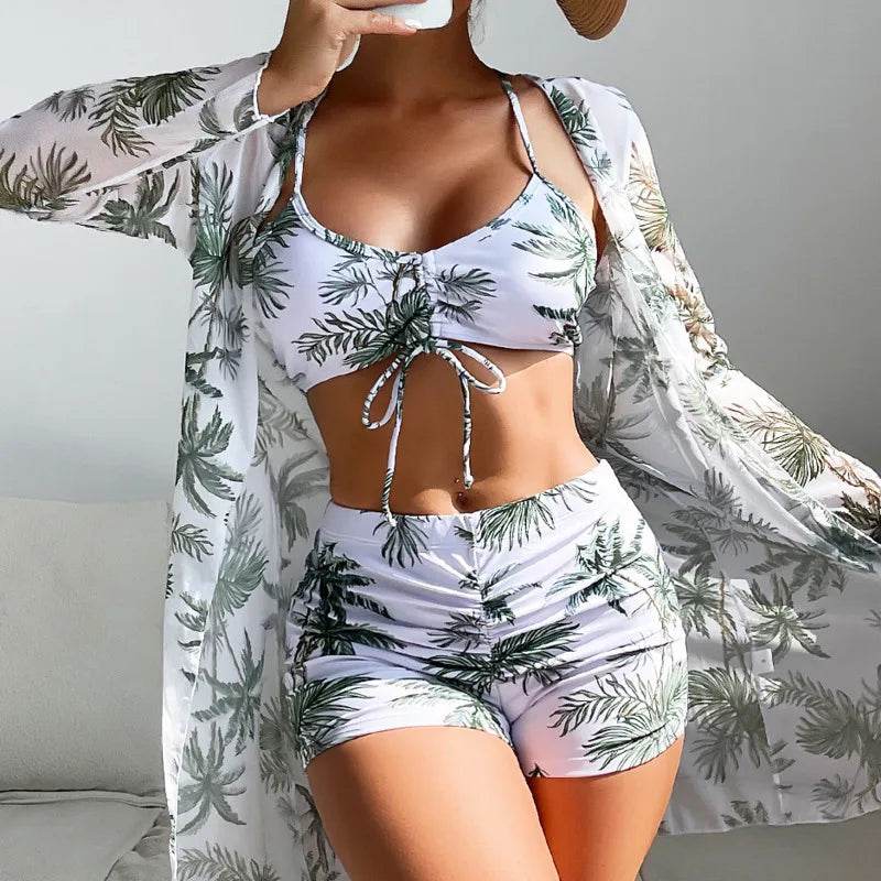 Buy Center Summer 2025 Floral Print Tankini Set - Women's Swimwear - Buy Center UK
