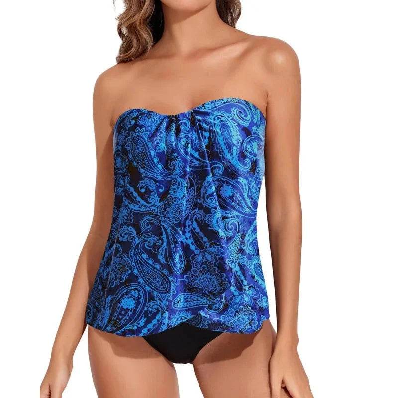 2025 Ladies Two-Piece Bikini Set - Large Triangle Swimwear - Buy Center UK