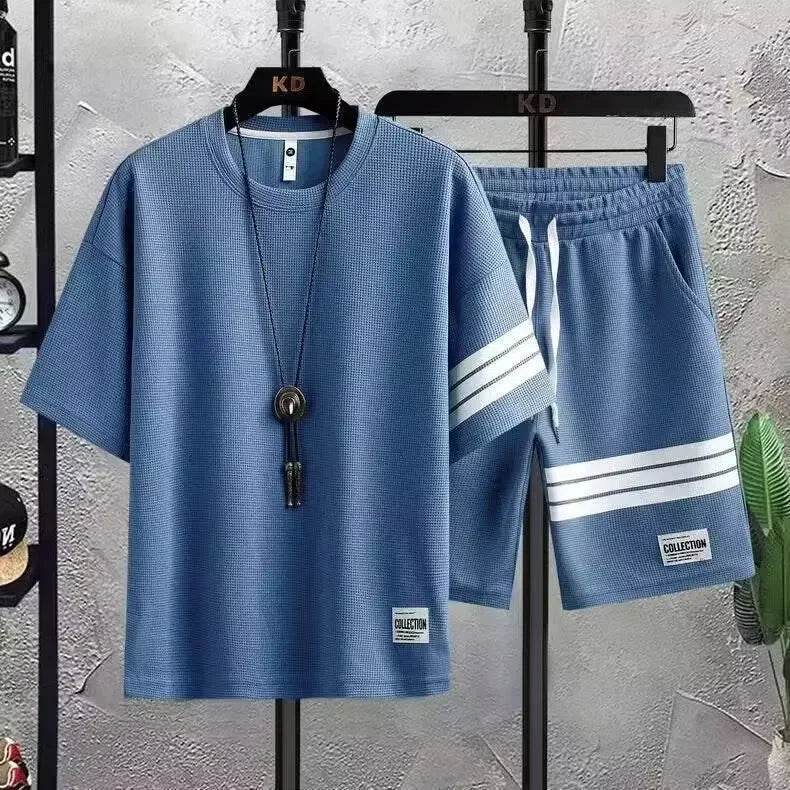 Buy Center Men's Sport Suit - Stylish Short Sleeves for Summer - Buy Center UK