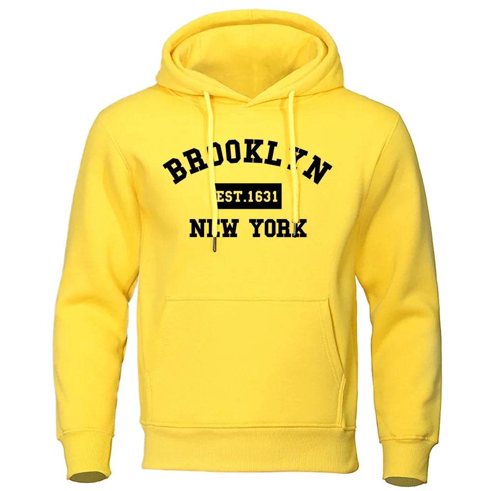 Buy Center Letter Printed Men's Hoodie - Stylish Loose Fit & Warm - Buy Center UK