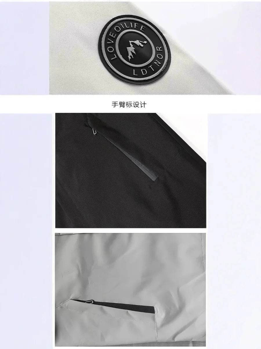 Buy Center Men's Hooded Fleece Coat - Waterproof, Windproof Jacket - Buy Center UK