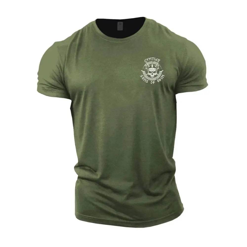 Summer Viking 3D Printed Men's T-shirt - Quick Dry & Casual Style - Buy Center UK