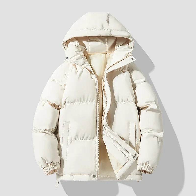 Buy Center Autumn/Winter Puffer Jacket - Thickened Hooded Coat - Buy Center UK