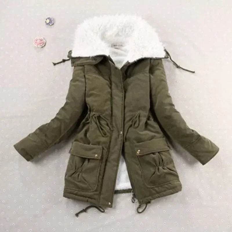 Buy Center Women’s Winter Down Jacket - Slim Fit & Hooded Style - Buy Center UK