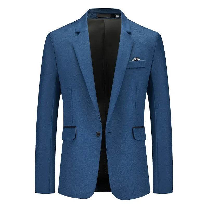 Buy Center Men's Western-Style Casual Blazer - Trendy Korean Design - Buy Center UK