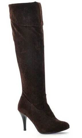Buy Center Women's Over Knee Boots - Thin High Heels, Plus Sizes 34-50 - Buy Center UK