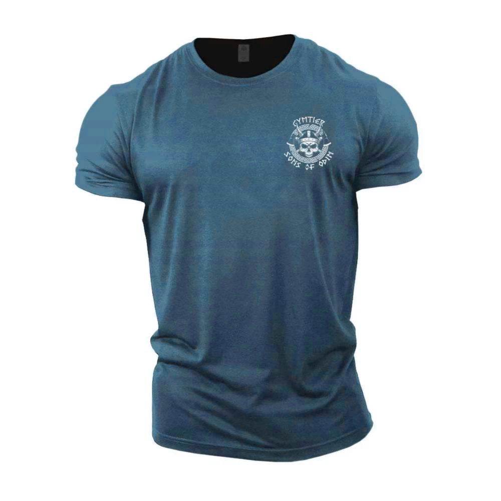 Summer Viking 3D Printed Men's T-shirt - Quick Dry & Casual Style - Buy Center UK