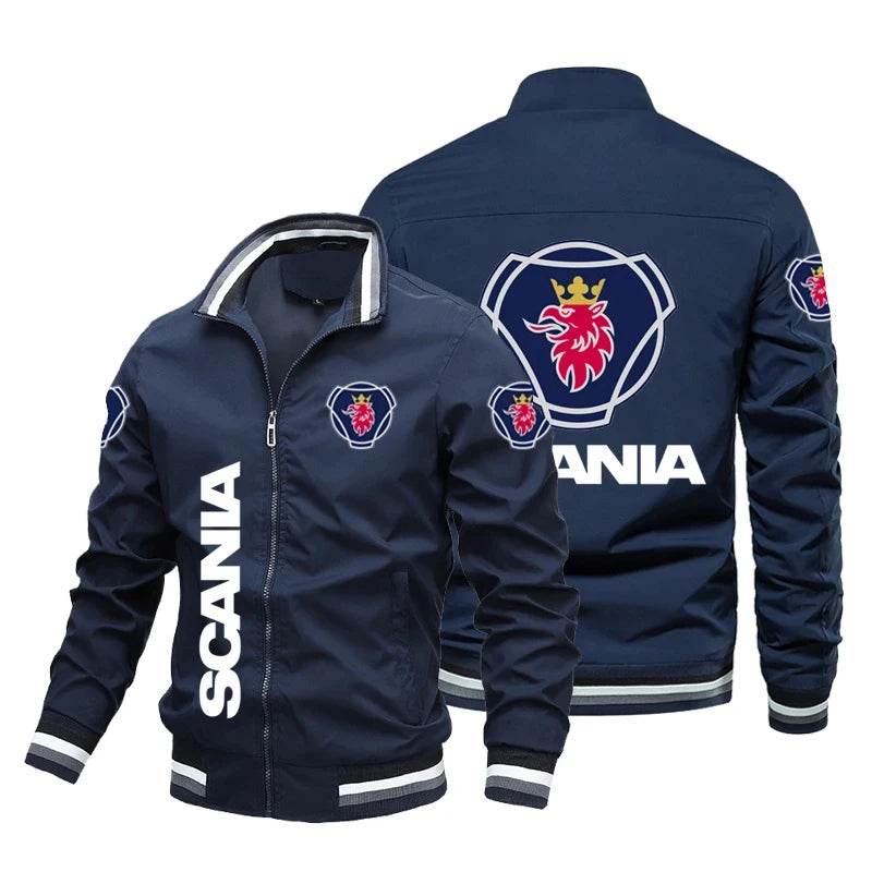 Buy Center Bicycle Jacket for Men & Women - Stylish Truck Logos - Buy Center UK