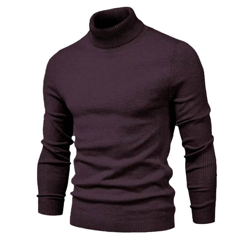 Buy Center Men’s Winter Turtleneck Sweater - Warm Slim Fit Casual - Buy Center UK