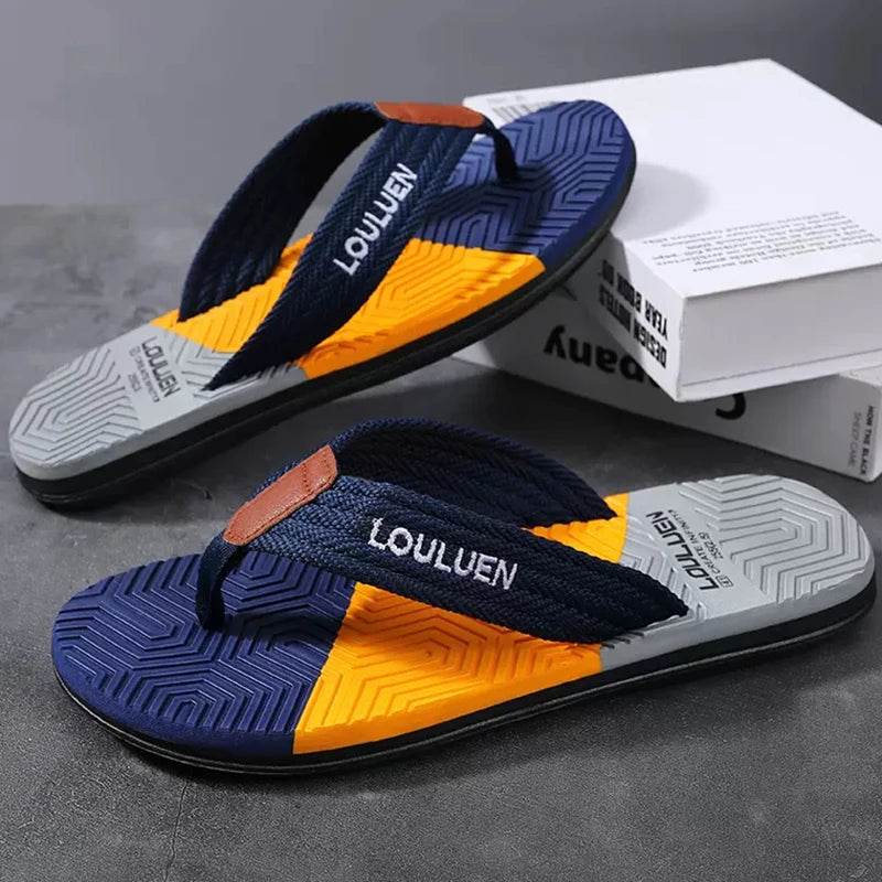 Buy Center Men’s Flip Flops - Breathable Casual Summer Slippers - Buy Center UK