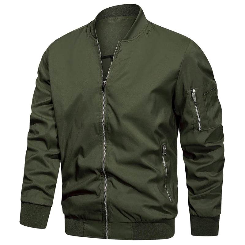 Buy Center Men's Lightweight Bomber Jacket - Casual & Comfortable Style - Buy Center UK