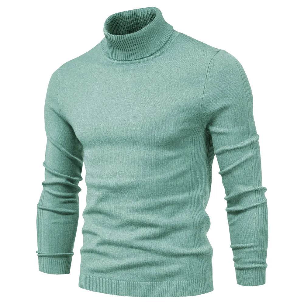 Buy Center Men’s Winter Turtleneck Sweater - Warm Slim Fit Casual - Buy Center UK