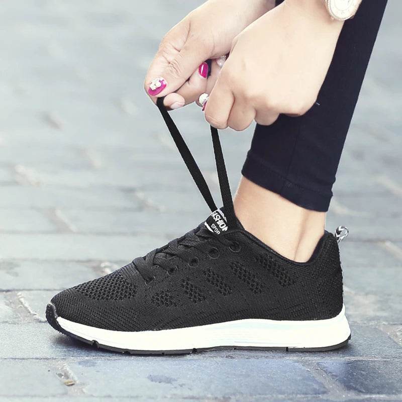Buy Center Fashion Women Sneakers - Breathable Mesh, Stylish Comfort - Buy Center UK