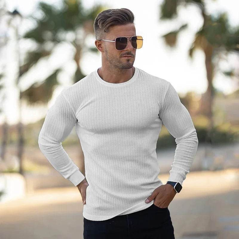 Buy Center Men's Turtleneck Sweater - Slim Fit, Casual Warmth - Buy Center UK