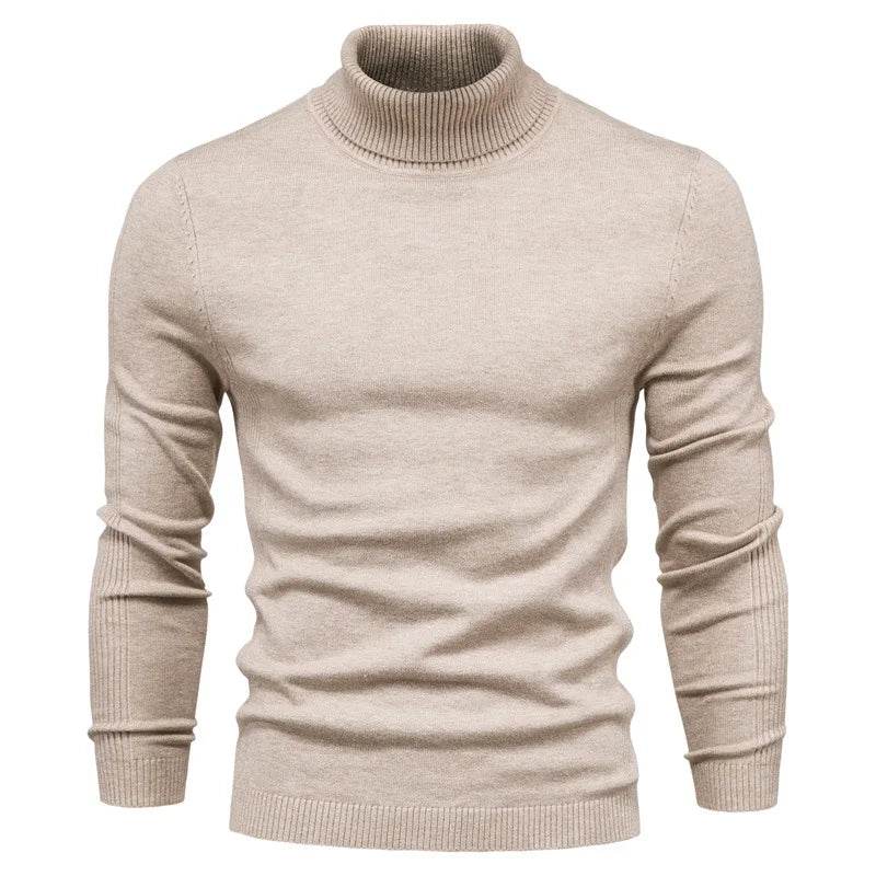 Buy Center Men’s Winter Turtleneck Sweater - Warm Slim Fit Casual - Buy Center UK