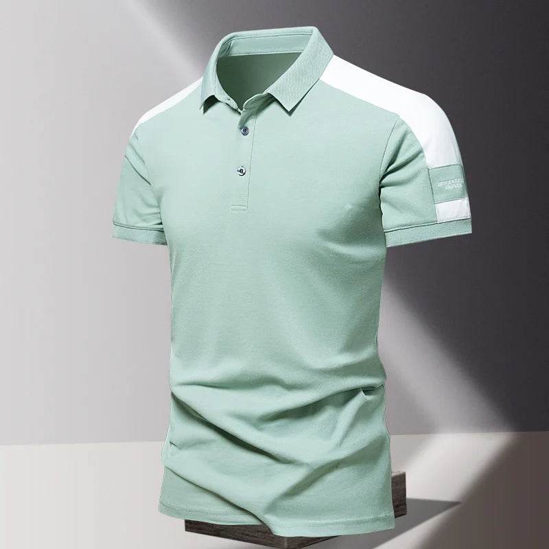Buy Center Men's Ice Silk POLO Shirt - Breathable Business Casual Top - Buy Center UK