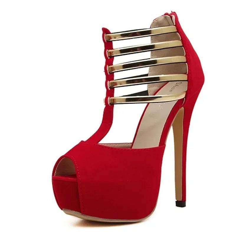 Elegant Stiletto High Heels for Women - Summer Slingback Pumps - Buy Center UK